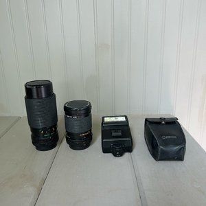 Vintage Camera Accessories -- Film